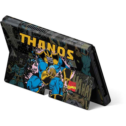 Marvel Classic Comics Thanos Nintendo Switch OLED (2021) Skin